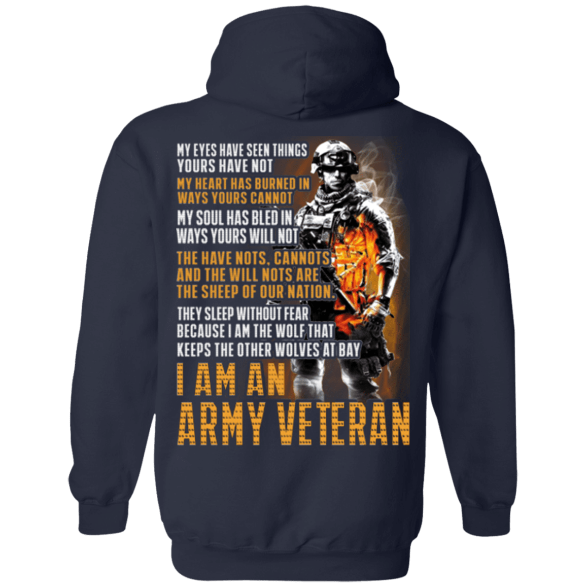 I Am An ARMY Veteran T Shirt-TShirt-Army-Veterans Nation