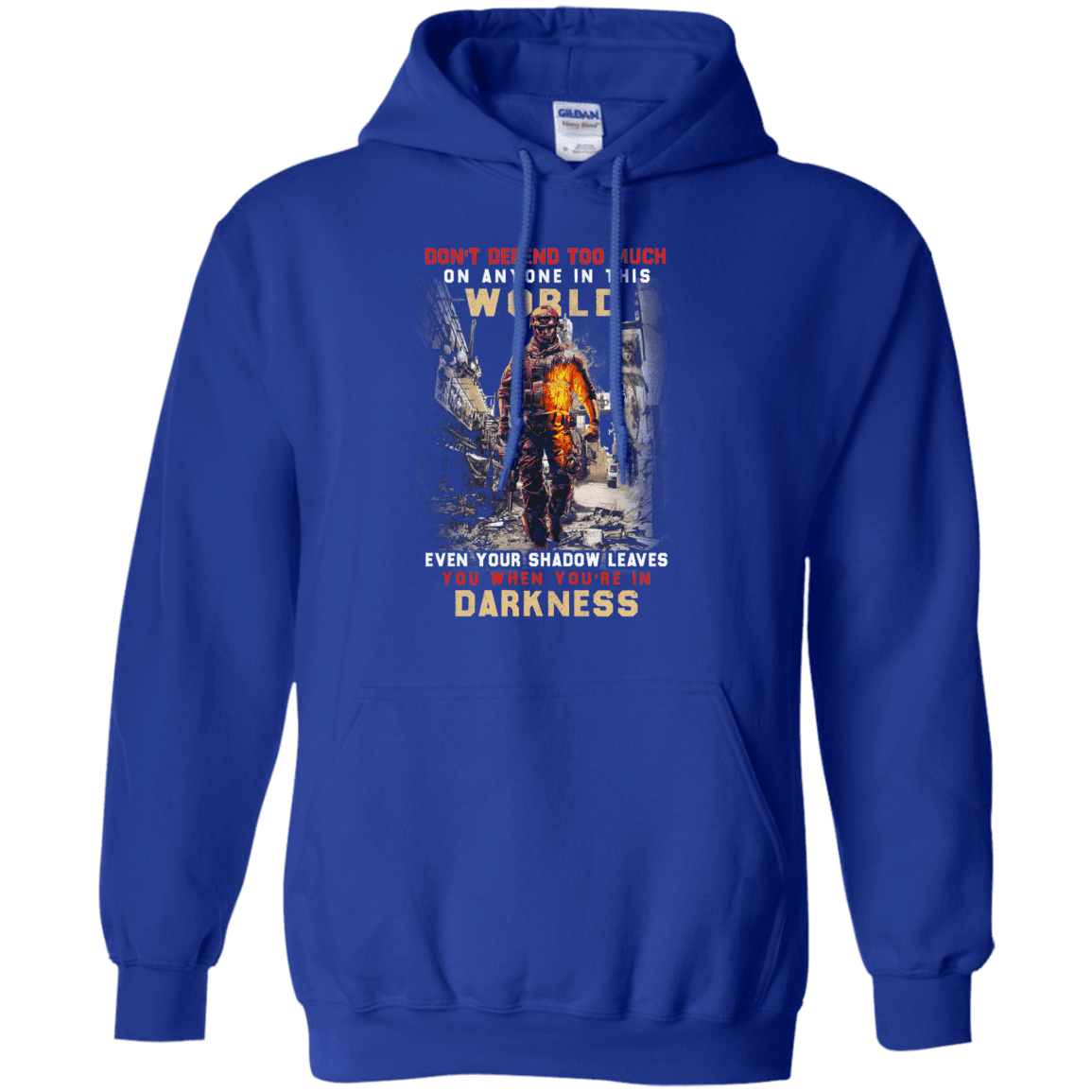 Military T-Shirt "DARKNESS VETERAN"-TShirt-General-Veterans Nation