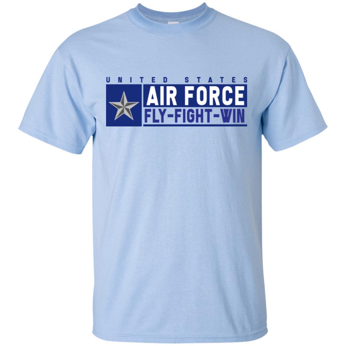 US Air Force O-7 Brigadier General Brig Fly - Fight - Win T-Shirt On Front For Men-TShirt-USAF-Veterans Nation