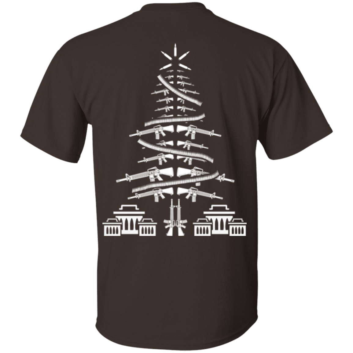 Military T-Shirt "Christmas Tree Veteran"-TShirt-General-Veterans Nation