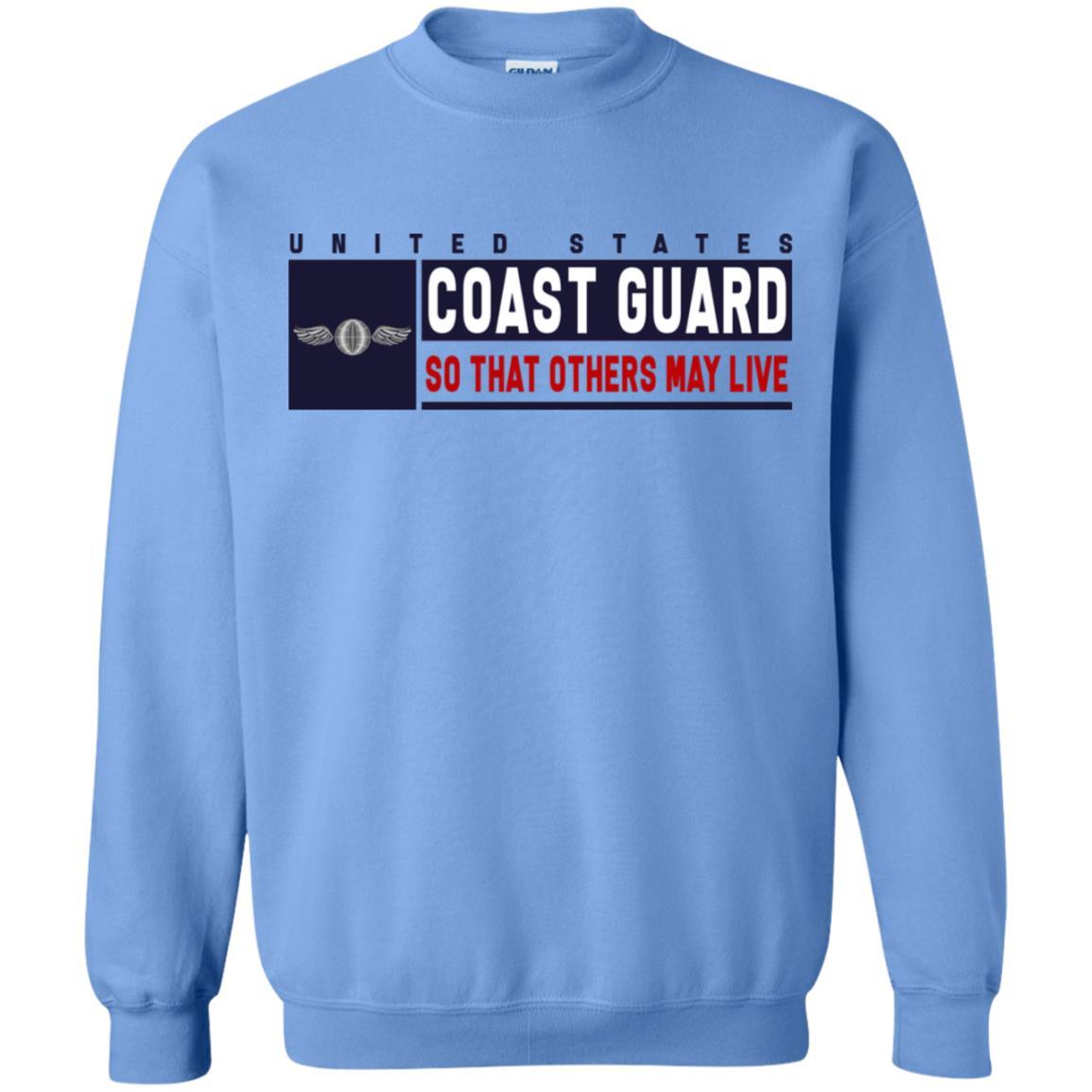 US Coast Guard Aviation Electricians Mate AE Logo- So that others may live Long Sleeve - Pullover Hoodie-TShirt-USCG-Veterans Nation