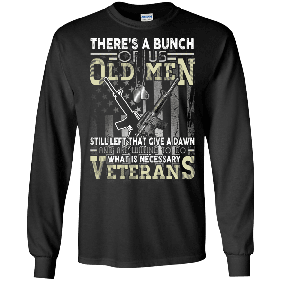 Military T-Shirt "OLD MEN VETERAN"-TShirt-General-Veterans Nation