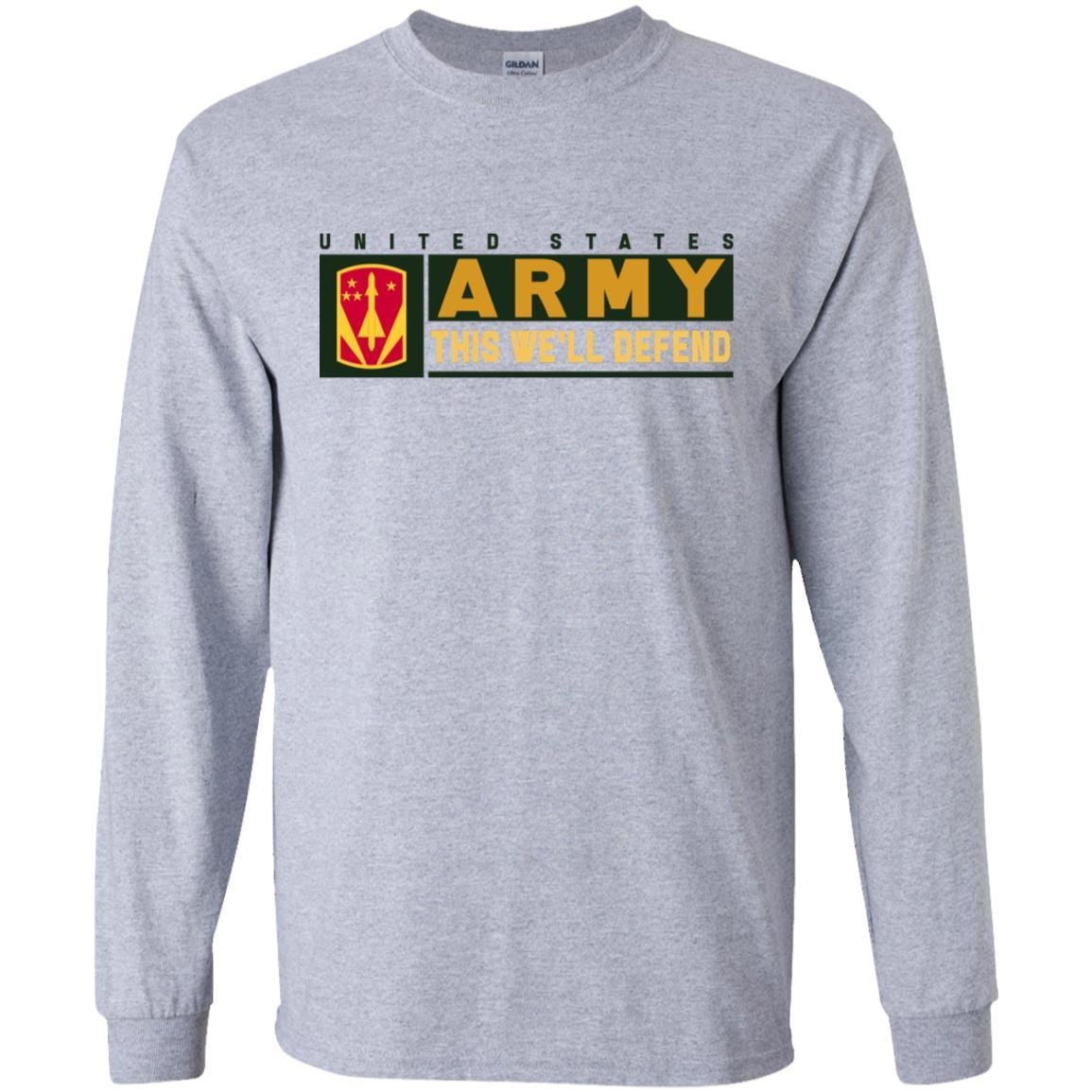 US Army 31ST AIR DEFENSE ARTILLERY BRIGADE- This We'll Defend T-Shirt On Front For Men-TShirt-Army-Veterans Nation