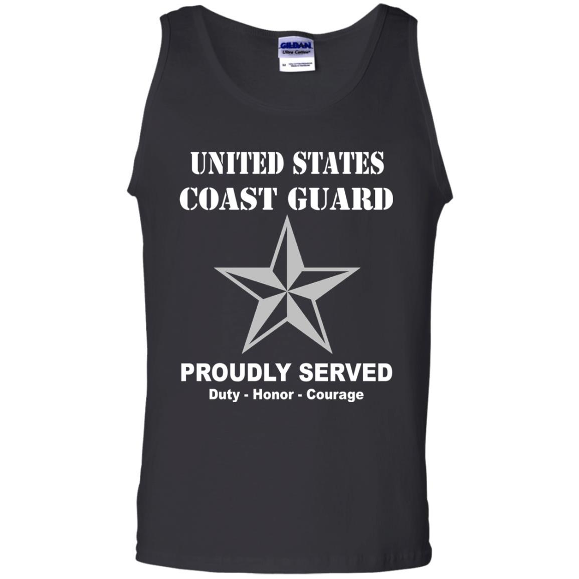 US Coast Guard O-7 Rear Admiral Lower Half O7 DRML Flag Officer Men Front USCG T Shirt-TShirt-USCG-Veterans Nation