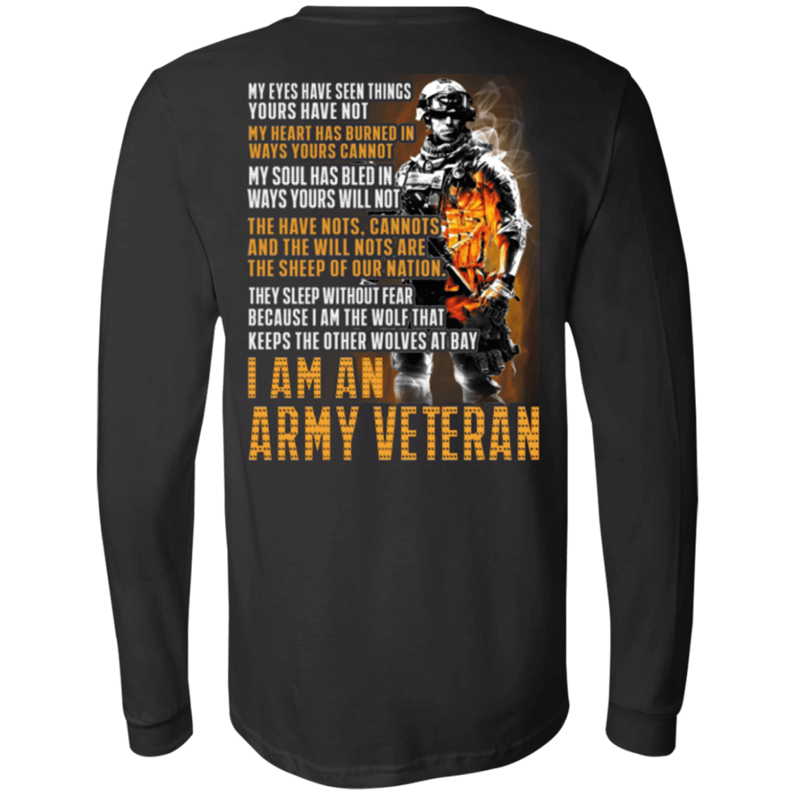 I Am An ARMY Veteran T Shirt-TShirt-Army-Veterans Nation