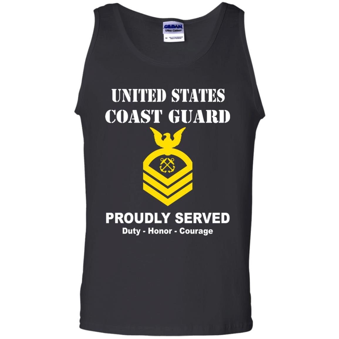 US Coast Guard E-7 Chief Petty Officer E7 CPO Chief Petty Officer Men Front USCG T Shirt-TShirt-USCG-Veterans Nation