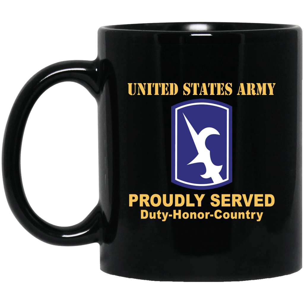 US ARMY 67TH BATTLEFIELD SURVEILLANCE BRIGADE - 11 oz - 15 oz Black Mug-Mug-Army-CSIB-Veterans Nation