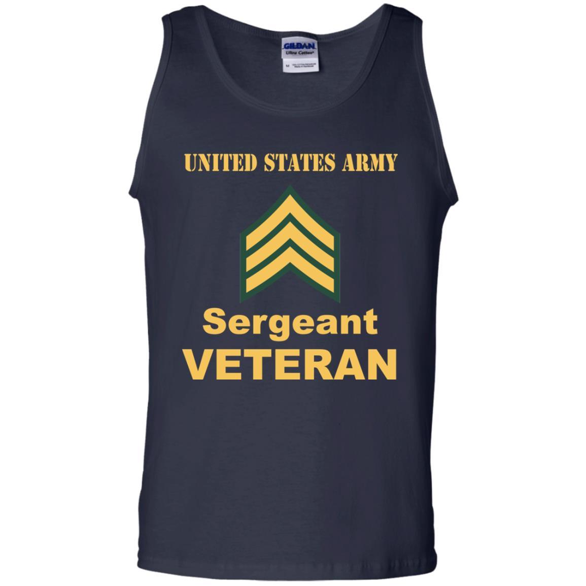 US Army E-5 Sergeant E5 SGT Noncommissioned Officer Veteran Men T Shirt On Front-TShirt-Army-Veterans Nation