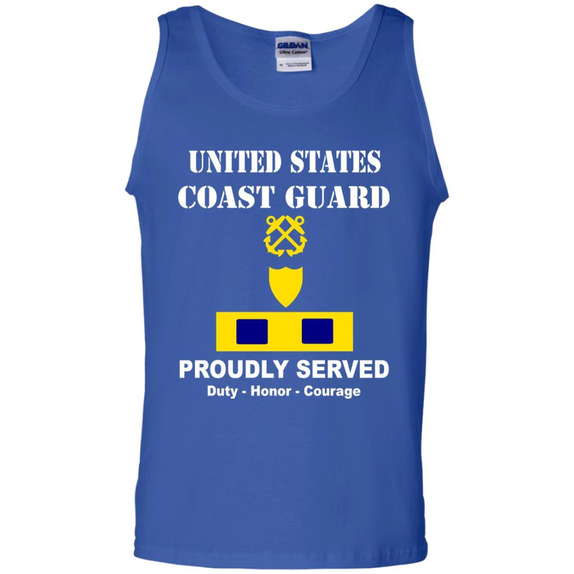 US Coast Guard W-3 Chief Warrant Officer 3 W3 CWO-3 Chief Warrant Officer Men Front USCG T Shirt-TShirt-USCG-Veterans Nation