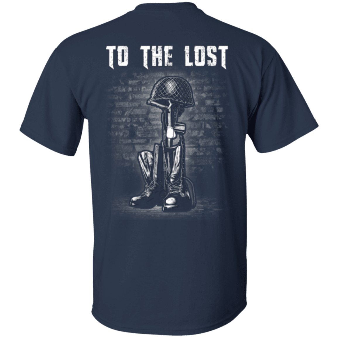 Military T-Shirt "To The Lost - Veteran"-TShirt-General-Veterans Nation