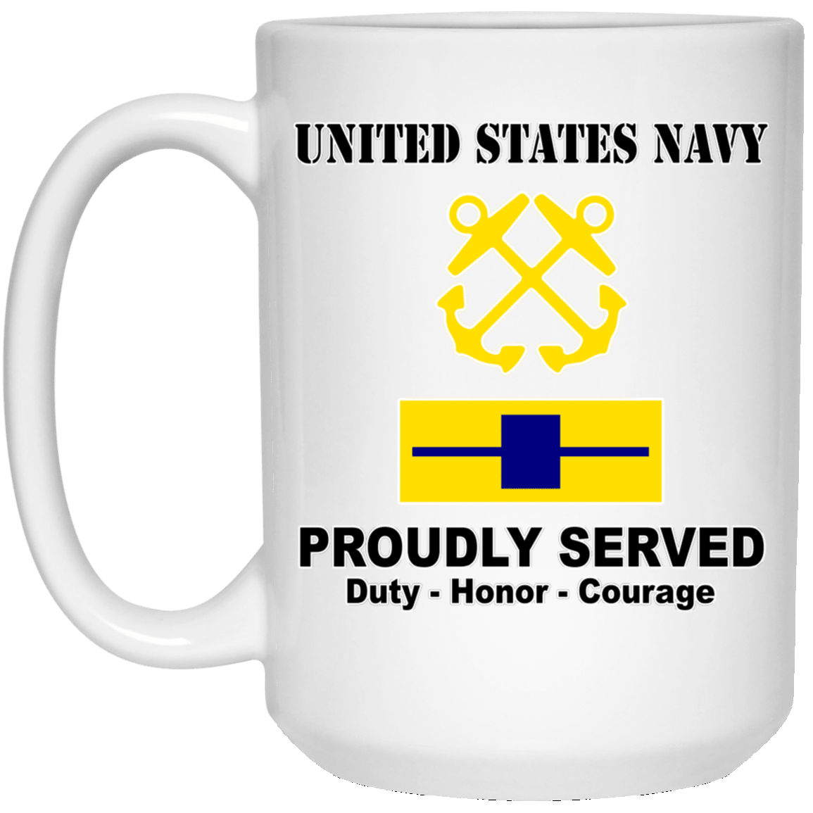 US Navy W-5 Chief Warrant Officer 5 W5 CW5 Warrant Officer Ranks T shirt White Coffee Mug - Stainless Travel Mug-Mug-Navy-Officer-Veterans Nation