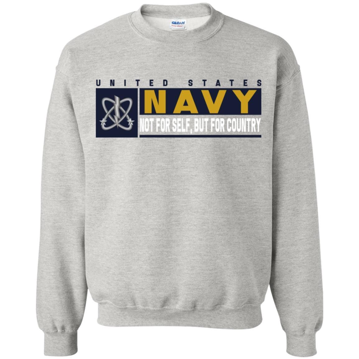 Navy Electronics Warfare Technician Navy EW- Not for self Long Sleeve - Pullover Hoodie-TShirt-Navy-Veterans Nation