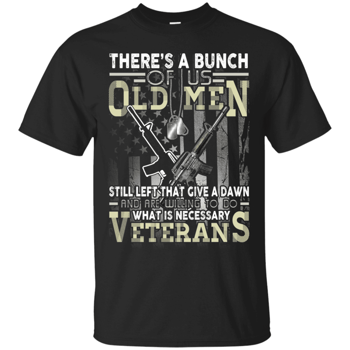 Military T-Shirt "OLD MEN VETERAN"-TShirt-General-Veterans Nation