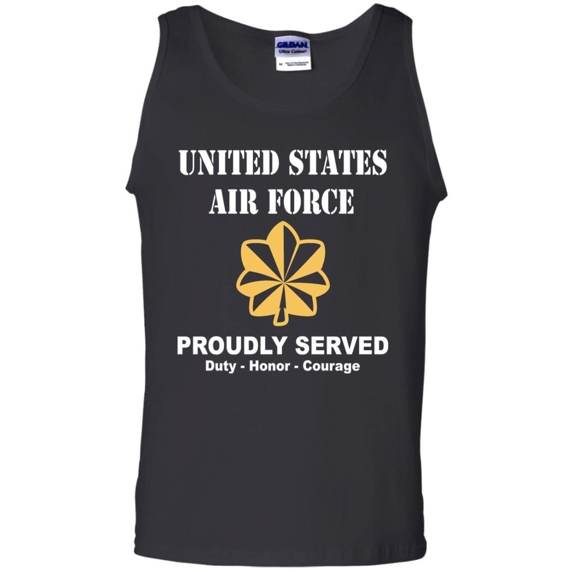 US Air Force O-4 Major Maj O4 Field Officer Ranks Men Front T Shirt For Air Force-TShirt-USAF-Veterans Nation