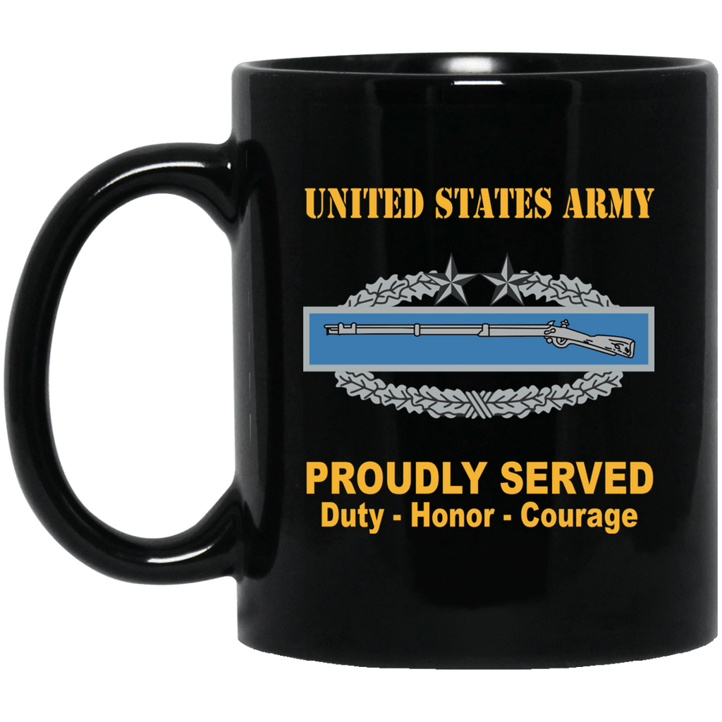 US Army Combat Infantryman Third Award Badge 11 oz - 15 oz-Mug-Army-Badge-Veterans Nation