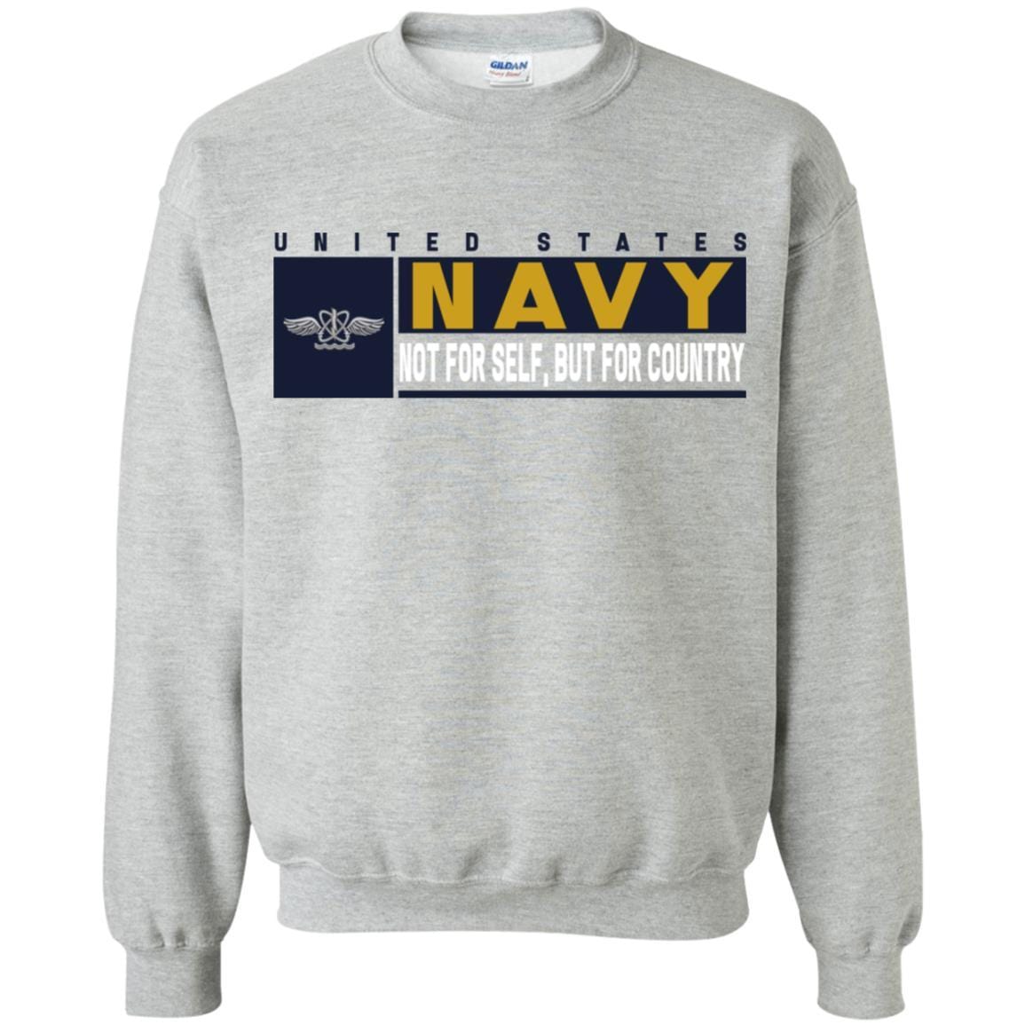 U.S Navy Naval aircrewman Navy AW- Not for self Long Sleeve - Pullover Hoodie-TShirt-Navy-Veterans Nation