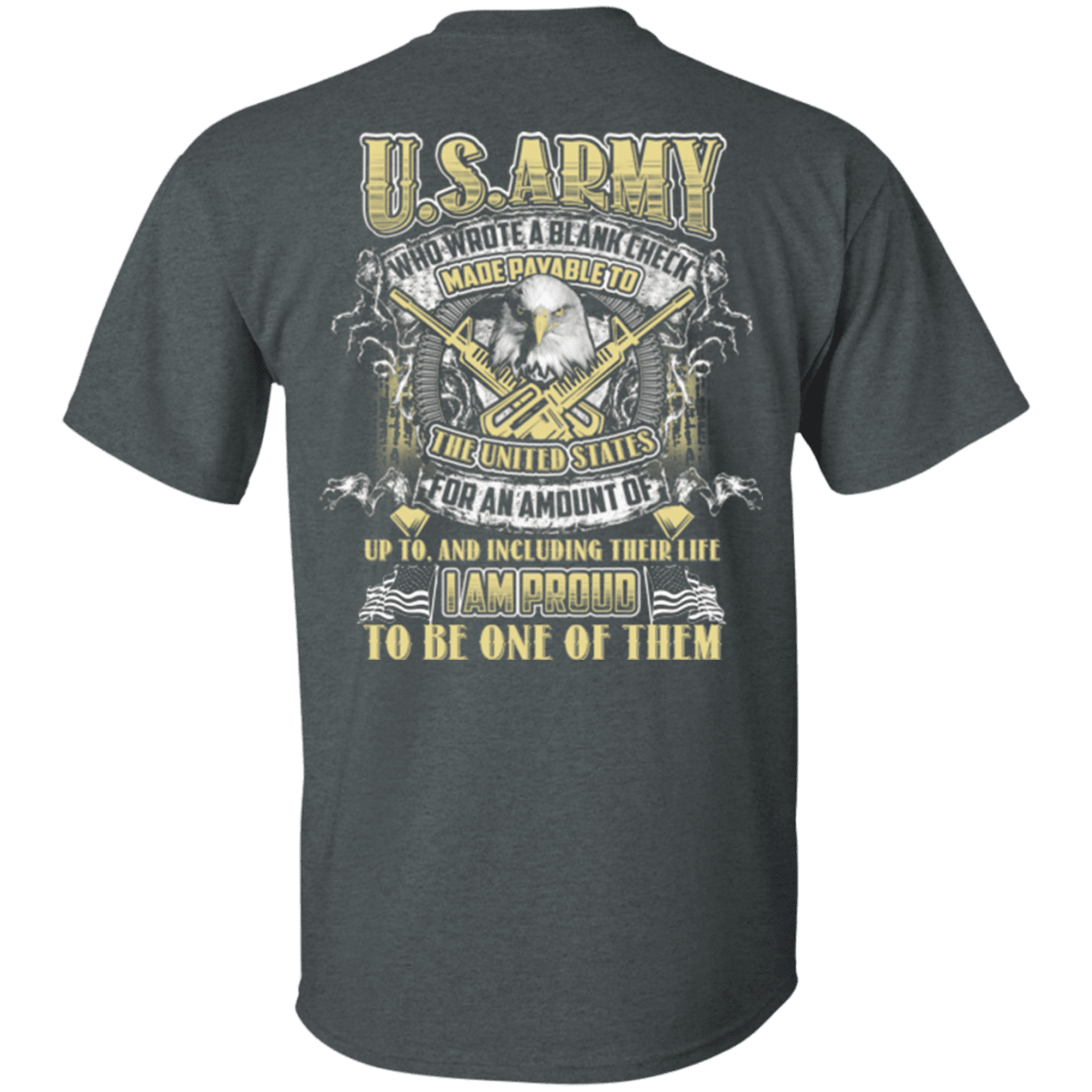 Proud To Be Veteran US Army T Shirt-TShirt-Army-Veterans Nation