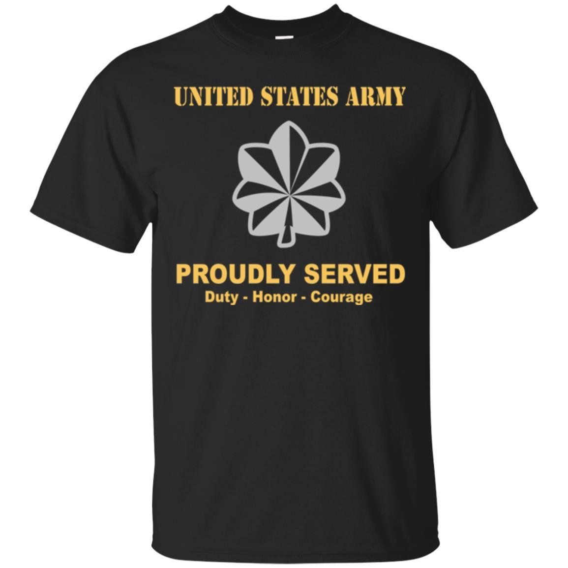 US Army O-5 Lieutenant Colonel O5 LTC Field Officer Ranks Men Front Shirt US Army Rank-TShirt-Army-Veterans Nation