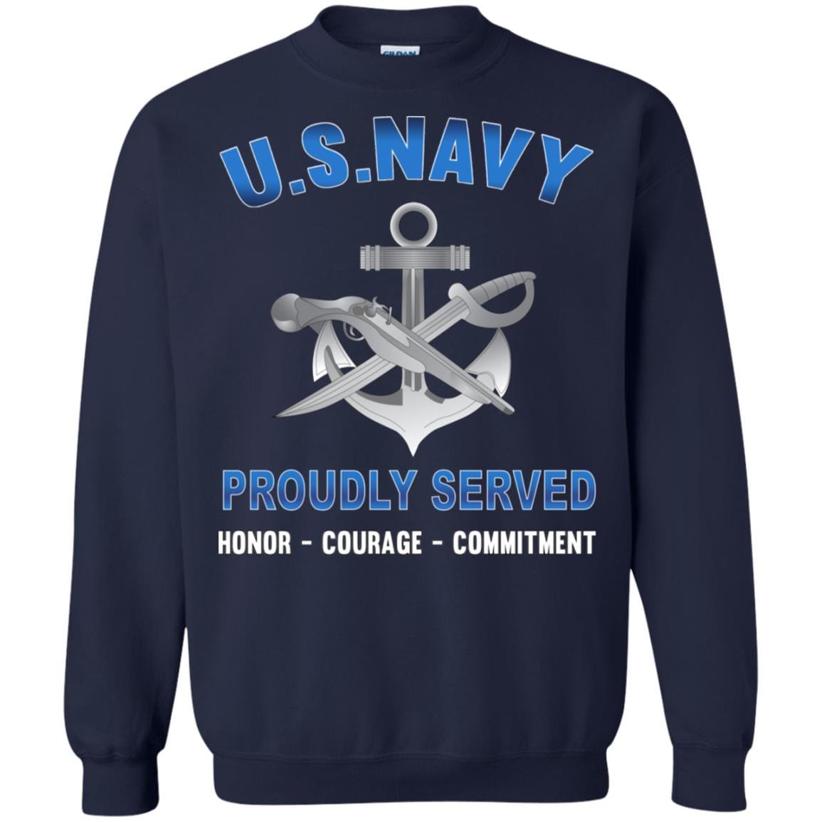 Navy Special Warfare Boat Operator Navy SB - Proudly Served T-Shirt For Men On Front-TShirt-Navy-Veterans Nation