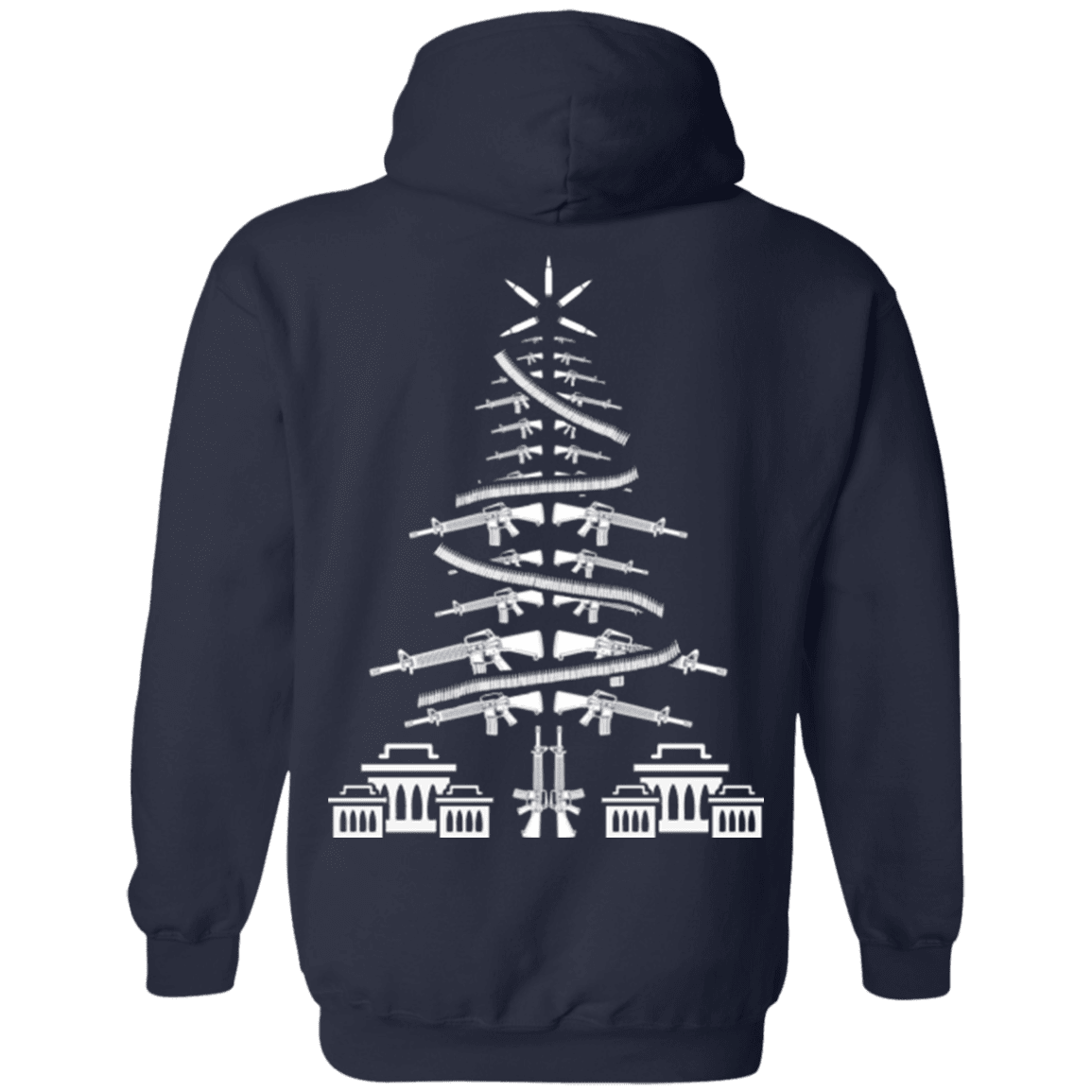 Military T-Shirt "Christmas Tree Veteran"-TShirt-General-Veterans Nation