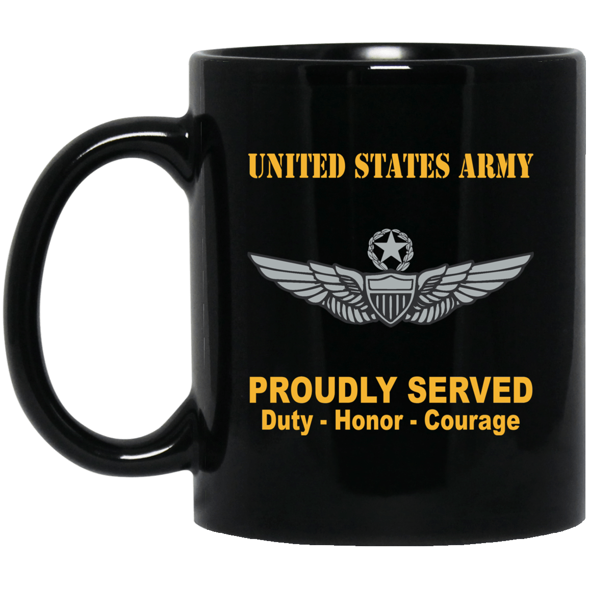 US Army Master Aviator Badge 11 oz - 15 oz-Mug-Army-Badge-Veterans Nation