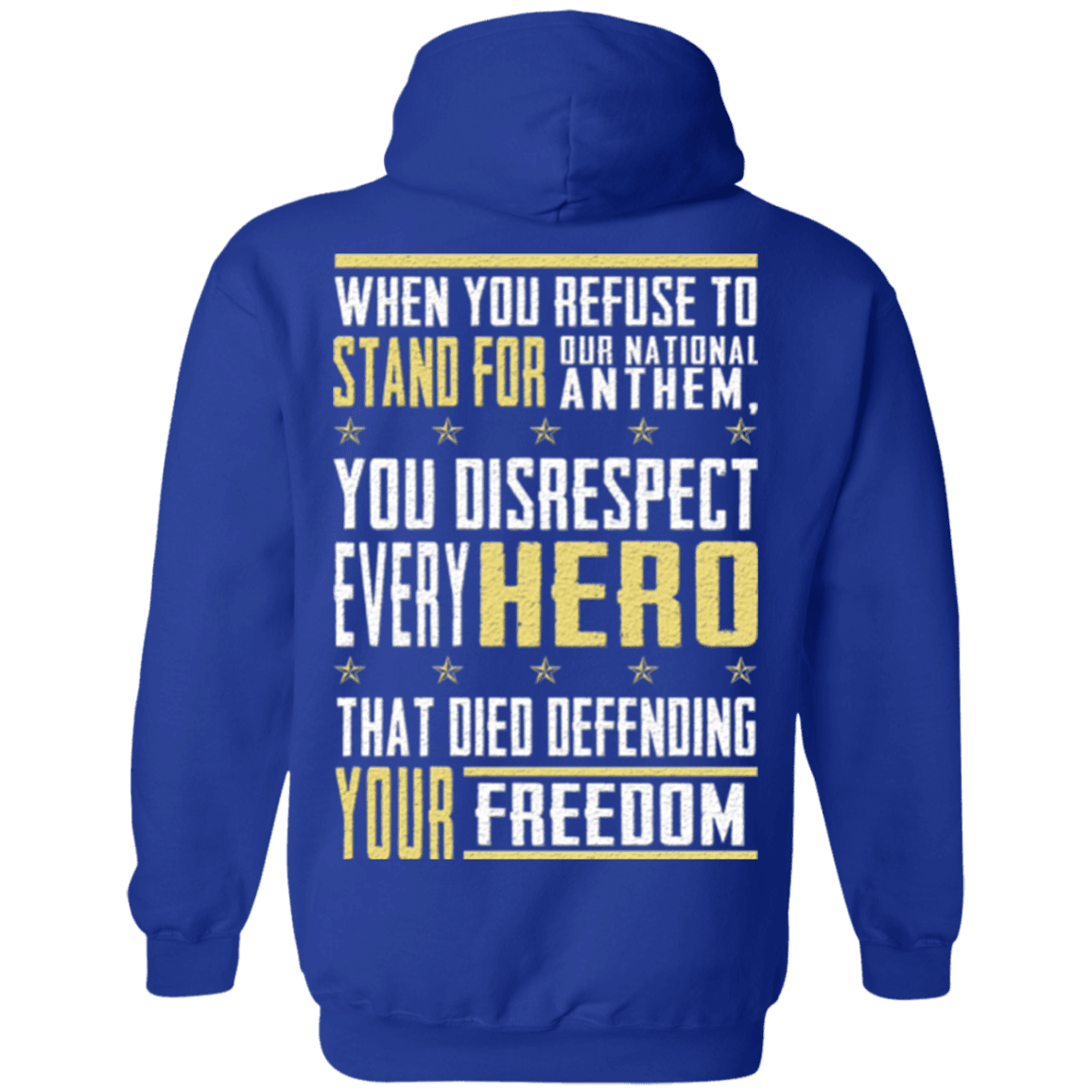 Military T-Shirt "Veteran - Stand For Our National"-TShirt-General-Veterans Nation