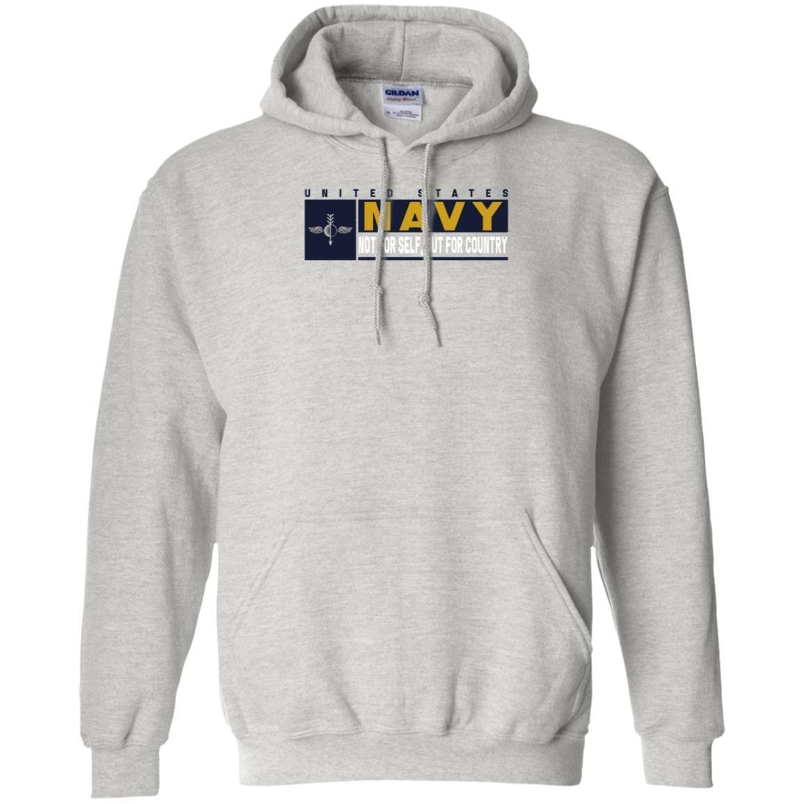 Navy Aerographers Mate Navy AG- Not for self Long Sleeve - Pullover Hoodie-TShirt-Navy-Veterans Nation