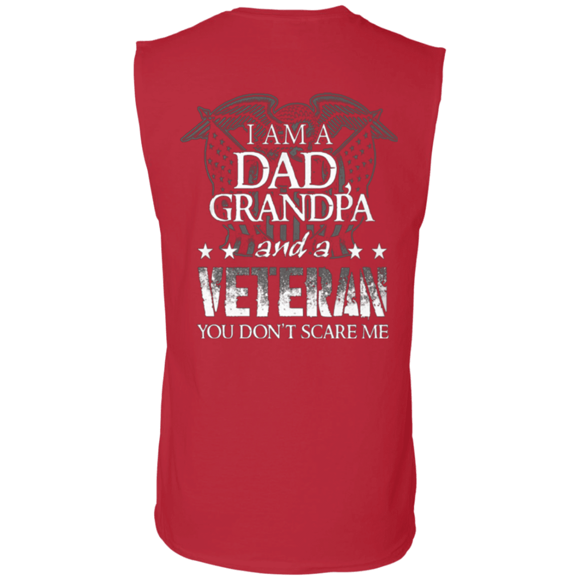 Tank Top "I am Dad Grandpa And A Veteran"-TShirt-General-Veterans Nation