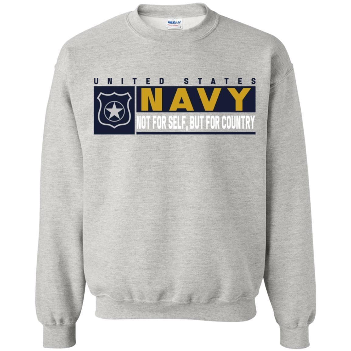 U.S Navy Master-at-arms Navy MA- Not for self Long Sleeve - Pullover Hoodie-TShirt-Navy-Veterans Nation