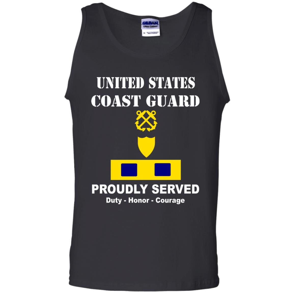 US Coast Guard W-3 Chief Warrant Officer 3 W3 CWO-3 Chief Warrant Officer Men Front USCG T Shirt-TShirt-USCG-Veterans Nation