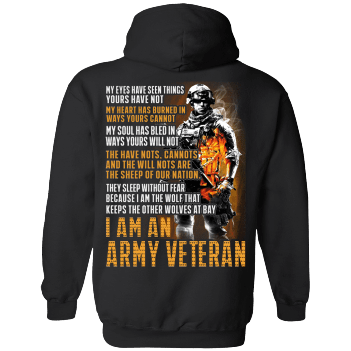 I Am An ARMY Veteran T Shirt-TShirt-Army-Veterans Nation