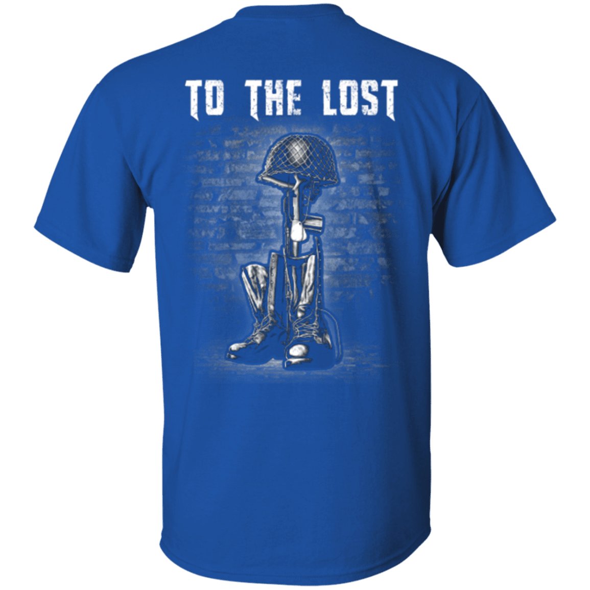 Military T-Shirt "To The Lost - Veteran"-TShirt-General-Veterans Nation