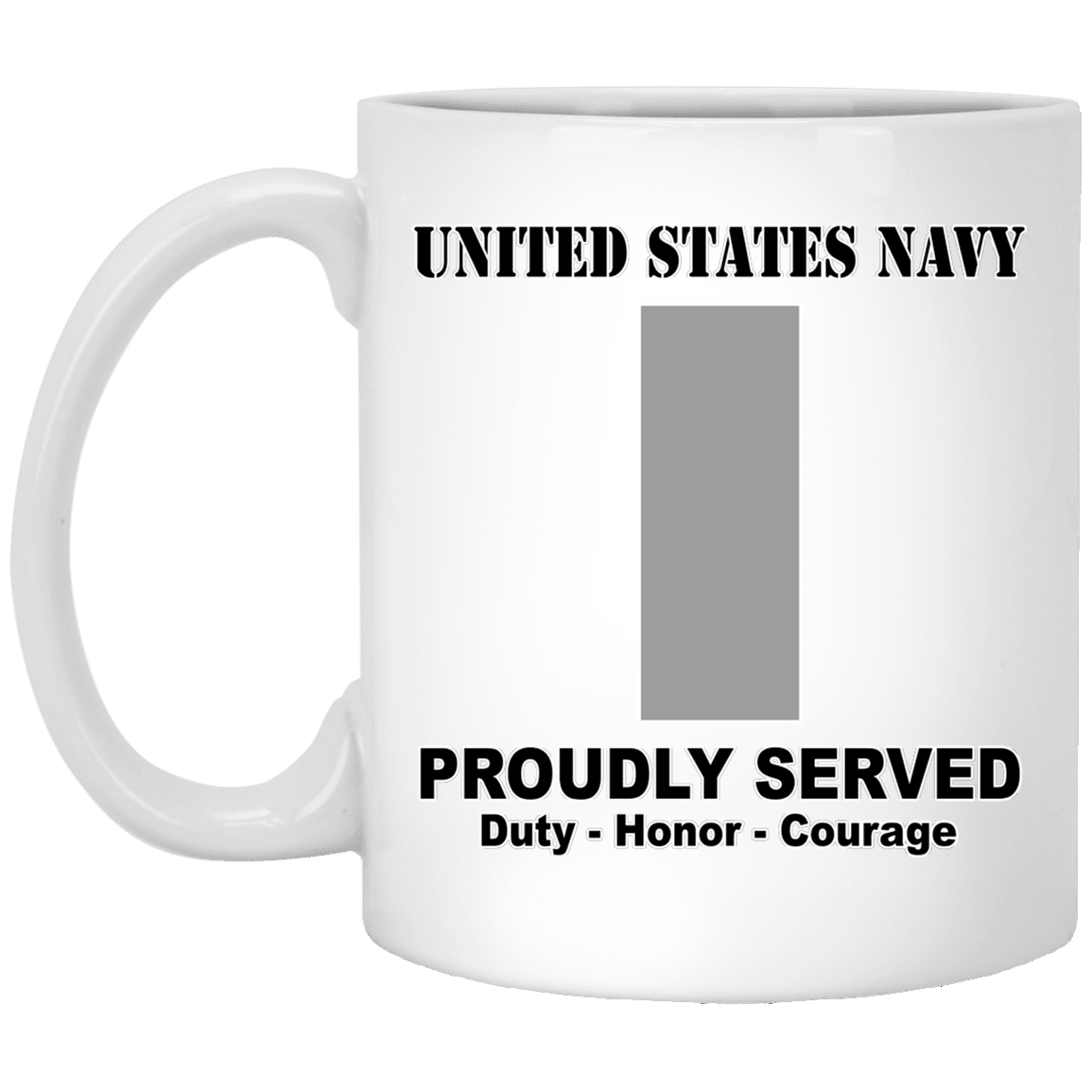 US Navy O-2 Lieutenant Junior Grade O2 LTJG Junior Officer Ranks T shirt White Coffee Mug - Stainless Travel Mug-Mug-Navy-Officer-Veterans Nation