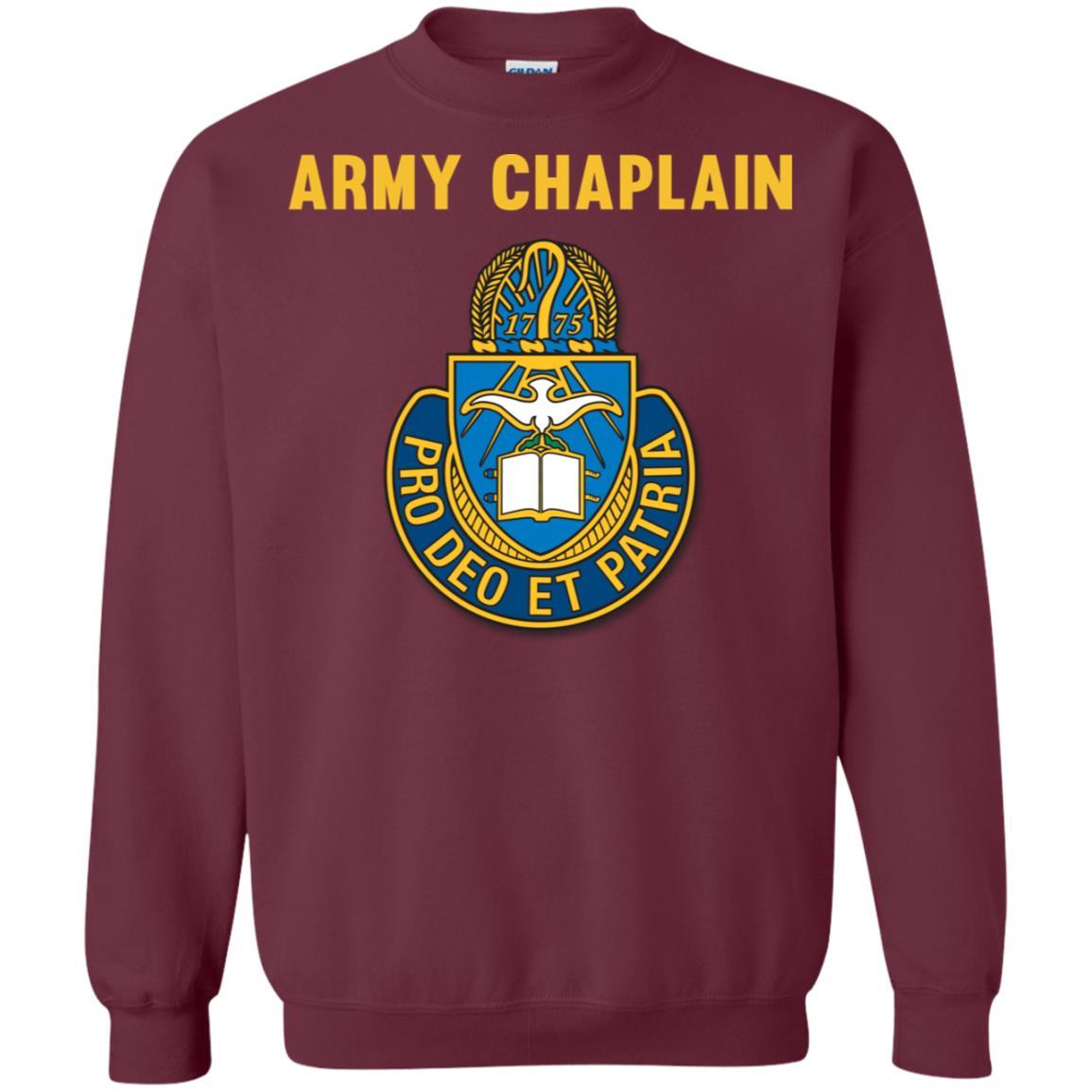 US Army Chaplain T-Shirt For Men On Front-TShirt-Army-Veterans Nation