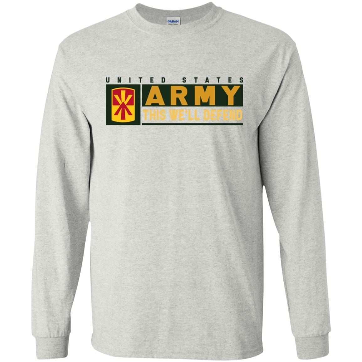 US Army 11TH AIR DEFENSE ARTILLERY BRIGADE- This We'll Defend T-Shirt On Front For Men-TShirt-Army-Veterans Nation