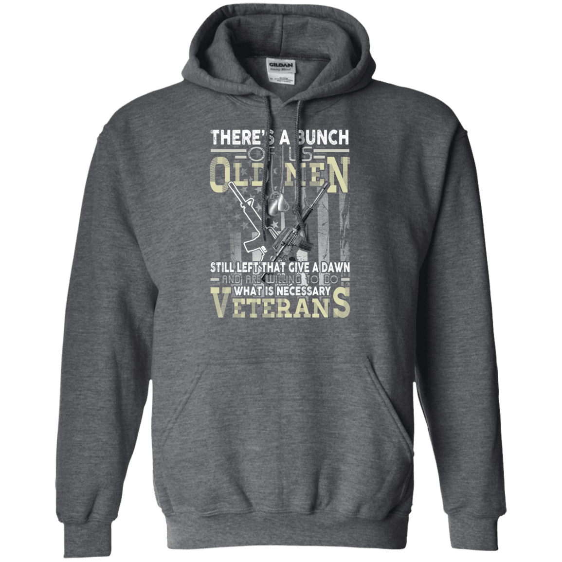 Military T-Shirt "OLD MEN VETERAN"-TShirt-General-Veterans Nation