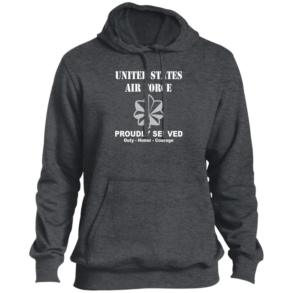 US Air Force O-5 Lieutenant Colonel Lt Co O5 Field Officer Ranks T shirt Sport-Tek Tall Pullover Hoodie - T-Shirt-TShirt-USAF-Veterans Nation