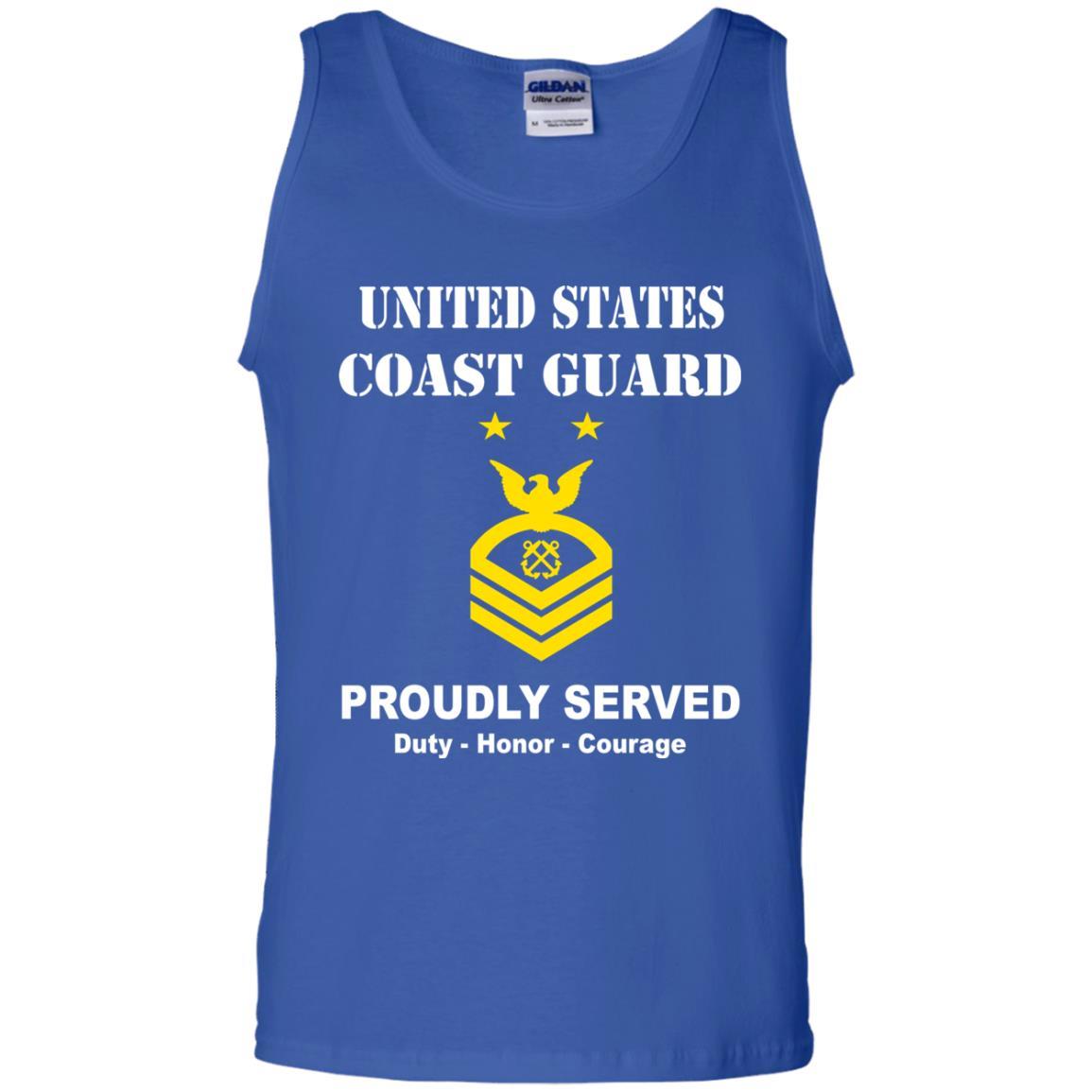 US Coast Guard E-9 Master Chief Petty Officer E9 MCPO Chief Petty Officer Men Front USCG T Shirt-TShirt-USCG-Veterans Nation