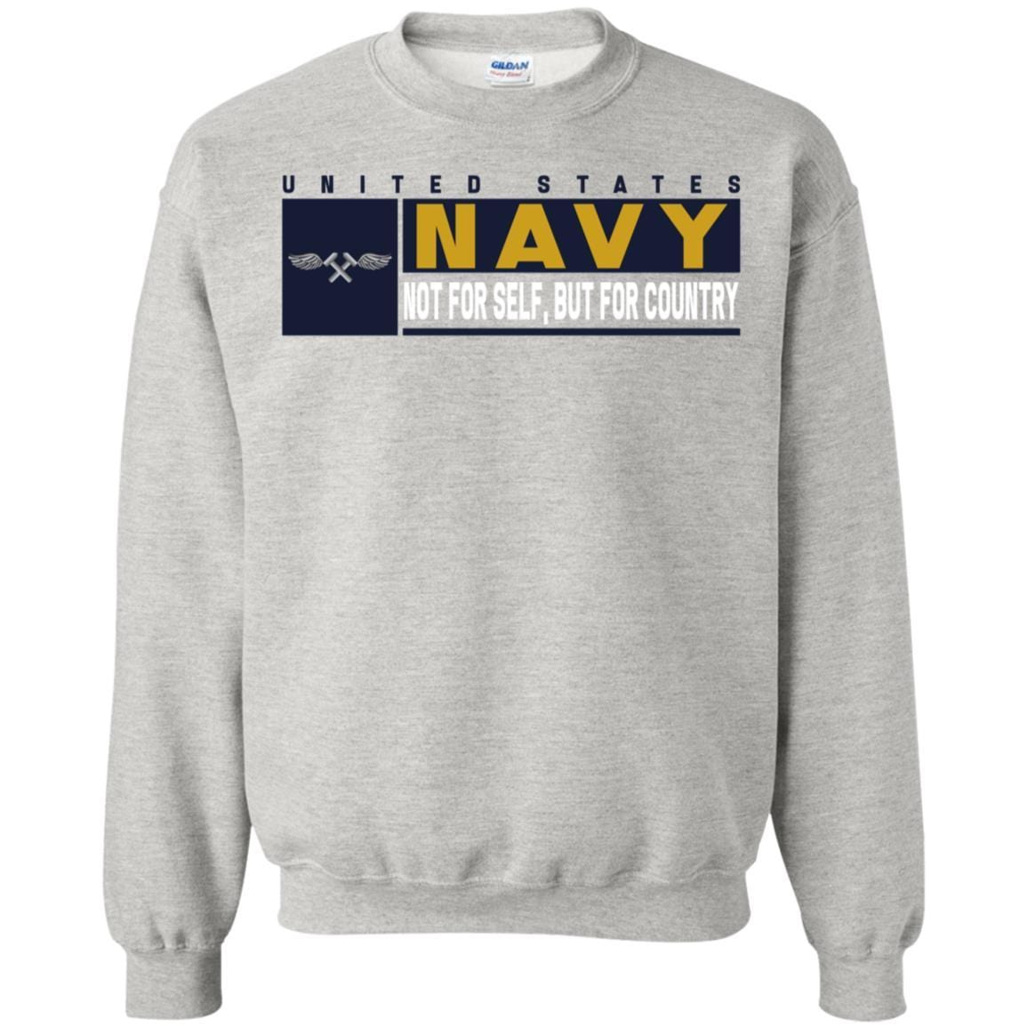 Navy Aviation Structural Mechanic Navy AM- Not for self Long Sleeve - Pullover Hoodie-TShirt-Navy-Veterans Nation