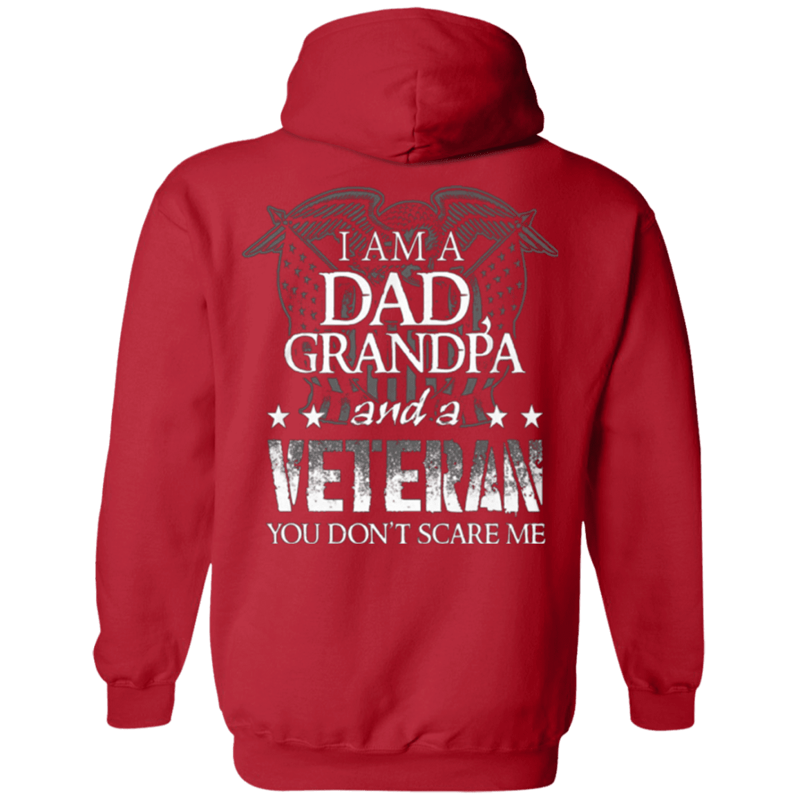 I am Dad Grandpa And A Veteran Hoodie-Sweatshirts-General-Veterans Nation