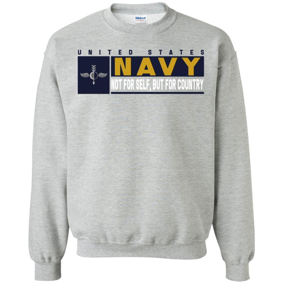 Navy Aerographers Mate Navy AG- Not for self Long Sleeve - Pullover Hoodie-TShirt-Navy-Veterans Nation