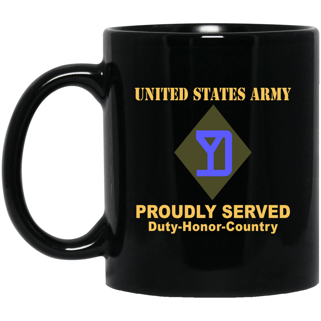 US ARMY 26TH MANEUVER ENHANCEMENT BRIGADE- 11 oz - 15 oz Black Mug-Mug-Army-CSIB-Veterans Nation