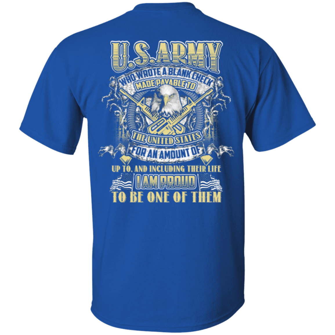 Proud To Be Veteran US Army T Shirt-TShirt-Army-Veterans Nation