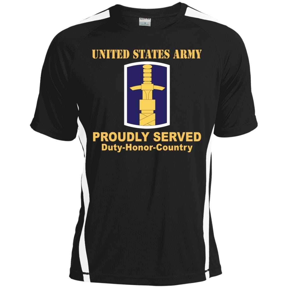 US ARMY 321 CIVIL AFFAIRS BRIGADE- Proudly Served T-Shirt On Front For Men-TShirt-Army-Veterans Nation