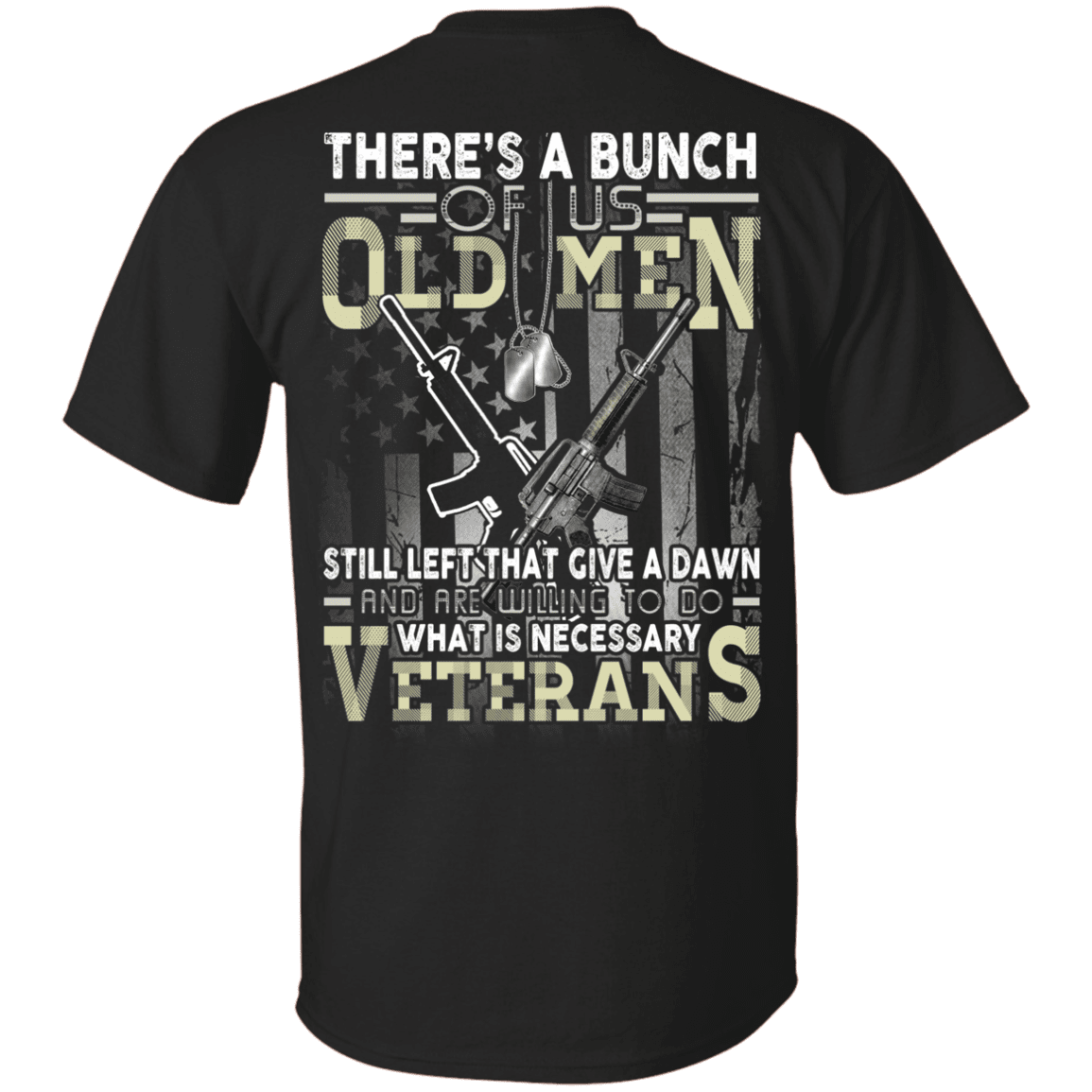 Military T-Shirt "Old Men Veteran"-TShirt-General-Veterans Nation