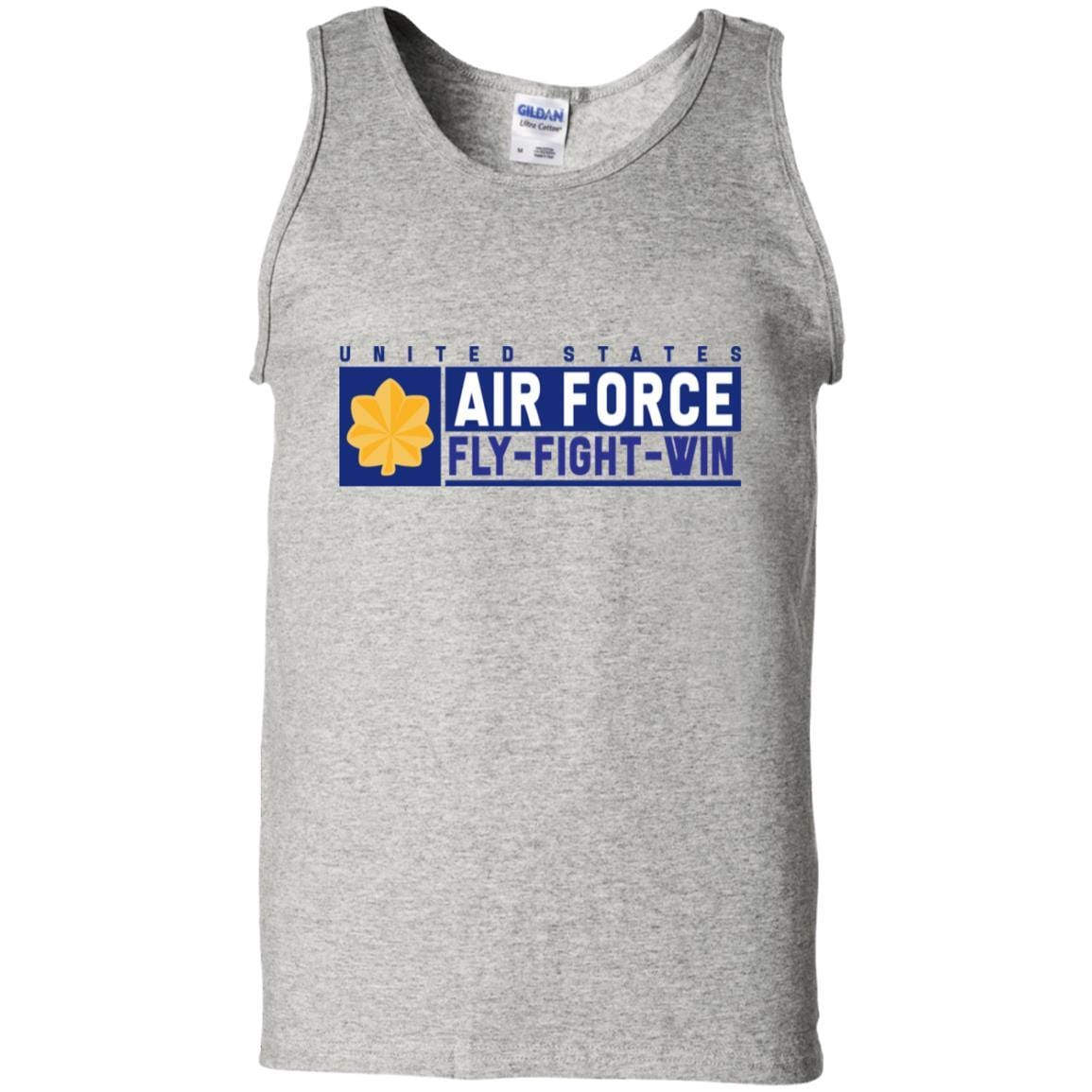 US Air Force O-4 Major Fly - Fight - Win T-Shirt On Front For Men-TShirt-USAF-Veterans Nation