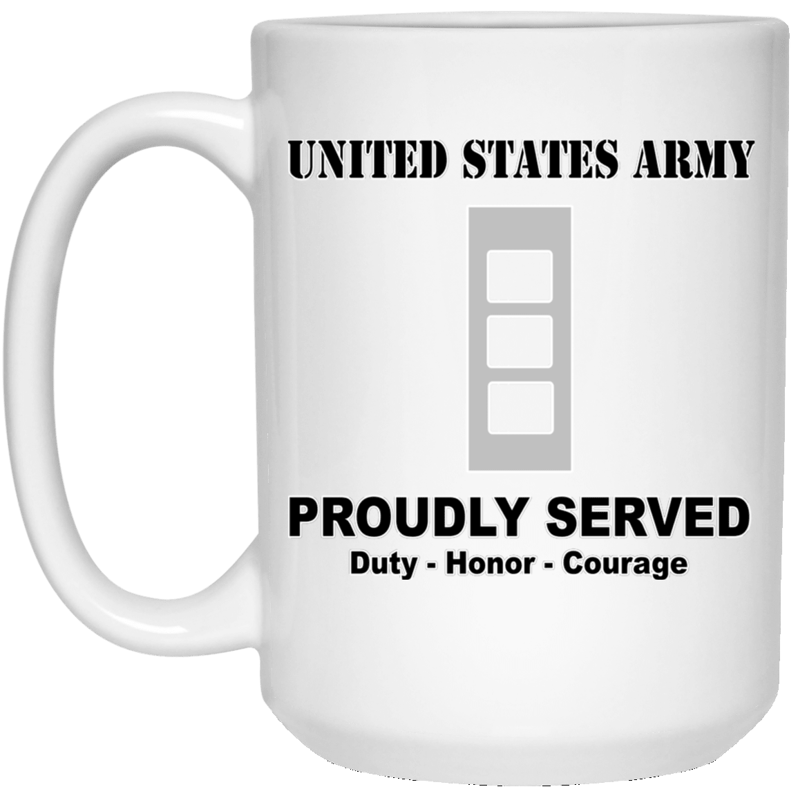 US Army W-3 Chief Warrant Officer 3 W3 CW3 Warrant Officer Ranks White Coffee Mug - Stainless Travel Mug-Mug-Army-Ranks-Veterans Nation