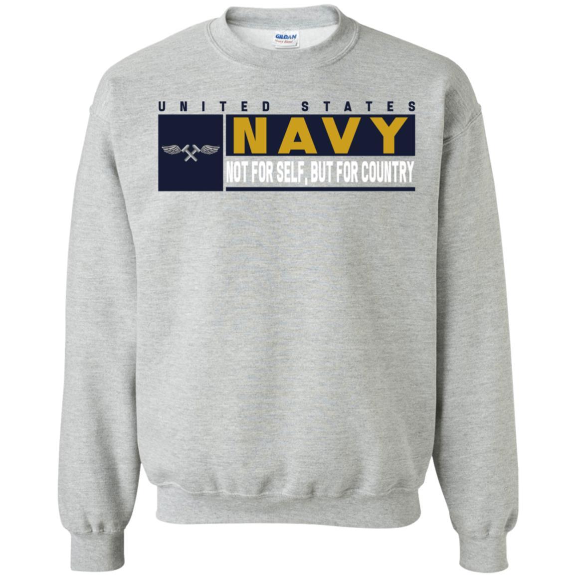 Navy Aviation Structural Mechanic Navy AM- Not for self Long Sleeve - Pullover Hoodie-TShirt-Navy-Veterans Nation