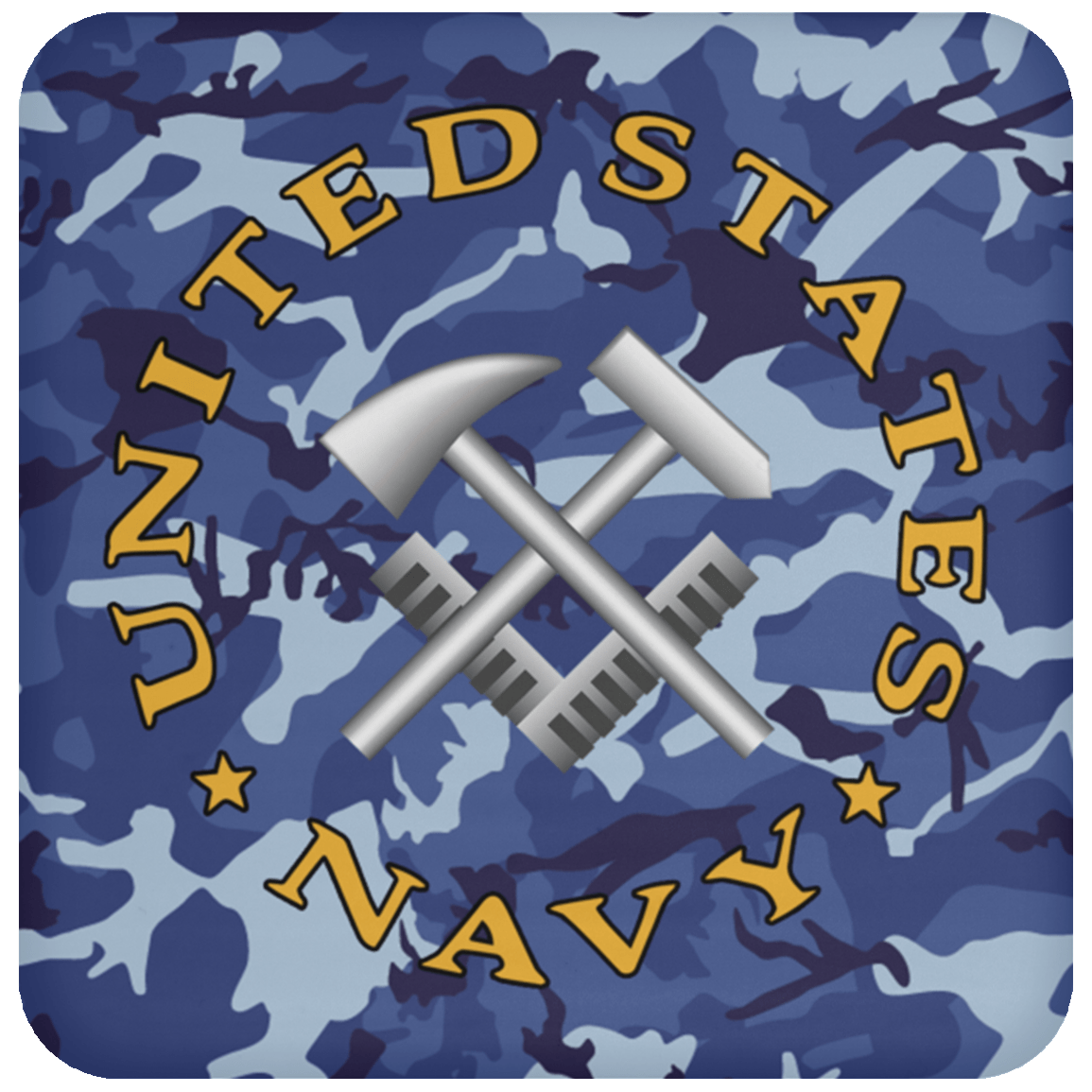 Navy Hull Maintenance Technician Navy HT - Proudly Served Coaster-Coaster-Navy-Rate-Veterans Nation