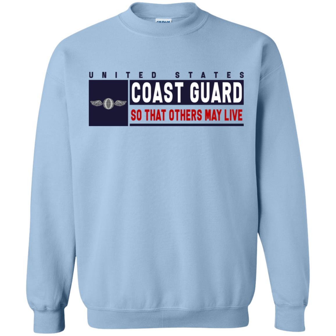 US Coast Guard Aviation Electricians Mate AE Logo- So that others may live Long Sleeve - Pullover Hoodie-TShirt-USCG-Veterans Nation